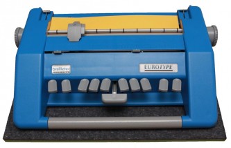 Machine à écrire braille Eurotype M mécanique