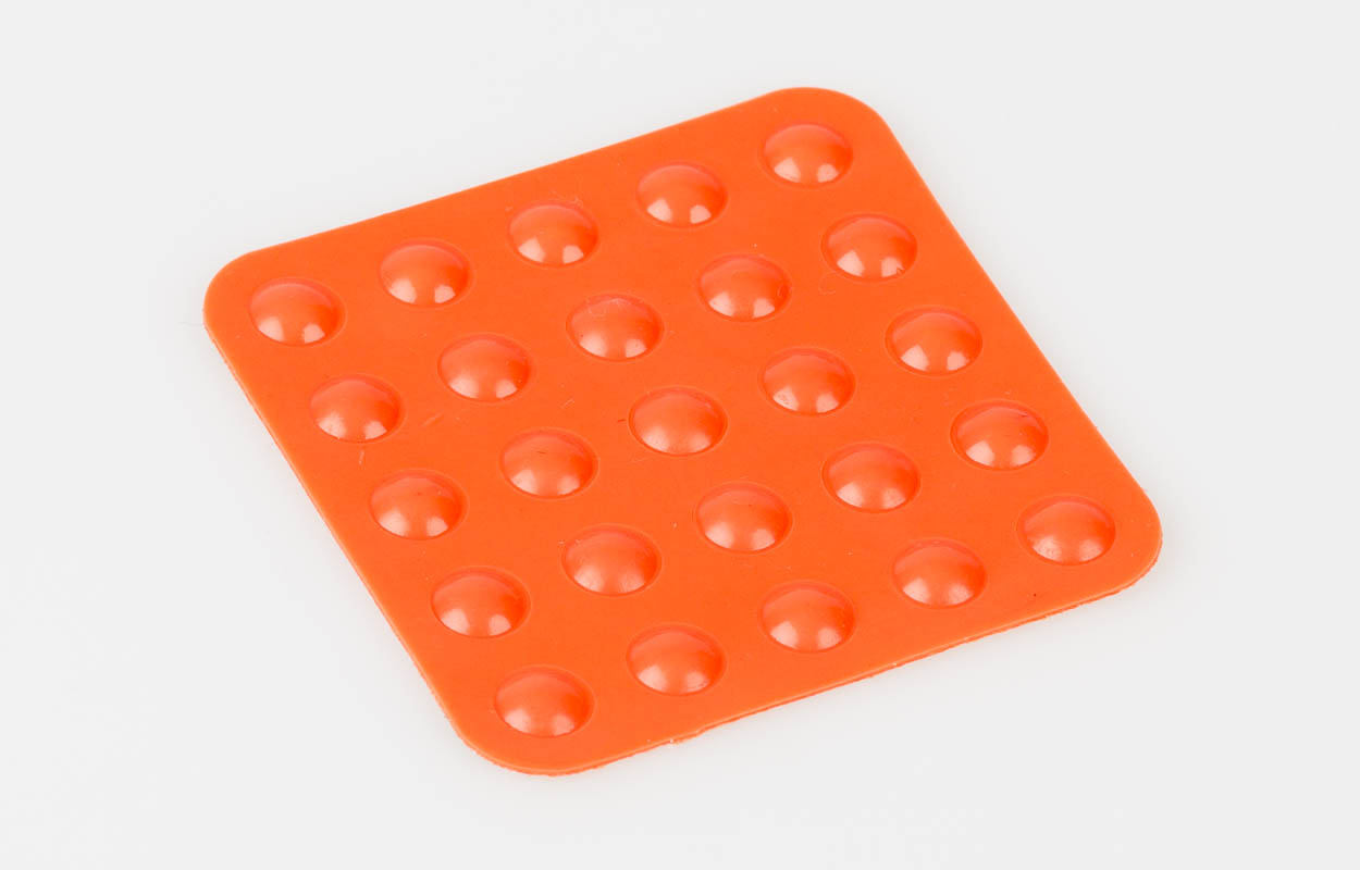 Markierungspunkte, 9 mm orange, Kunststoff